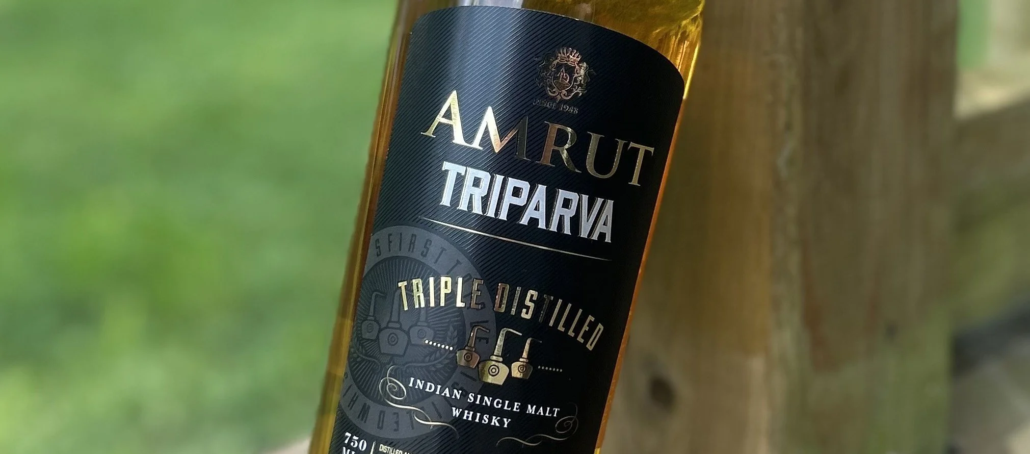 Review #348 - Amrut Triparva Triple Distilled — Me, My Wife & Whisky
